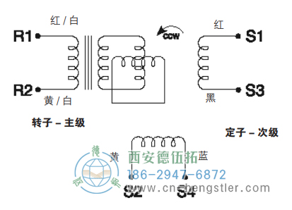 HaroMax R25重載旋轉變壓器電氣連接 Harowe旋轉變壓器