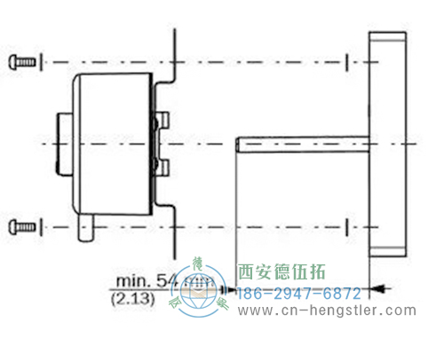 通孔空心軸編碼器的安裝方法