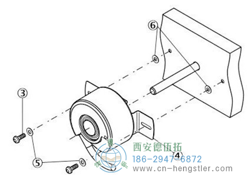 通孔空心軸編碼器的安裝方法